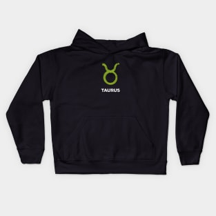 Taurus Zodiac Sign Kids Hoodie